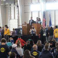 People at Awards Ceremony